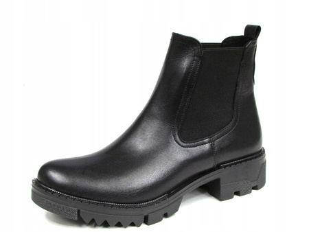 BOTKI SZTYBLETY SKÓRA NATURALNA (368) 38