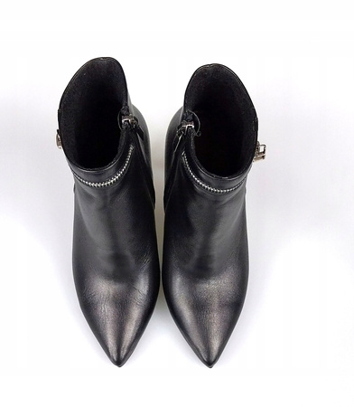 BOTKI NA SZPILCE9cm SKÓRA NATURALNA (478) 