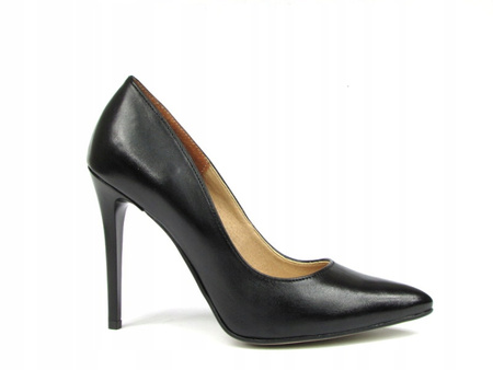 SZPILKI 9,5cm  SKÓRA NATURALNA (449) 