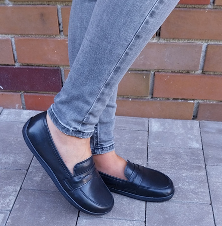  BAREFOOT  MOKASYNY SKÓRA NATURALNA (MILANO)