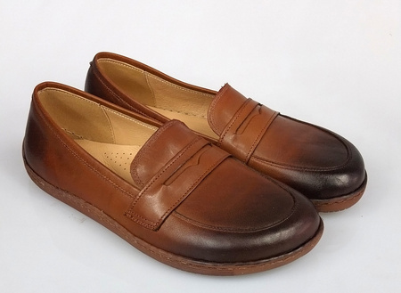  BAREFOOT  MOKASYNY SKÓRA NATURALNA MILA