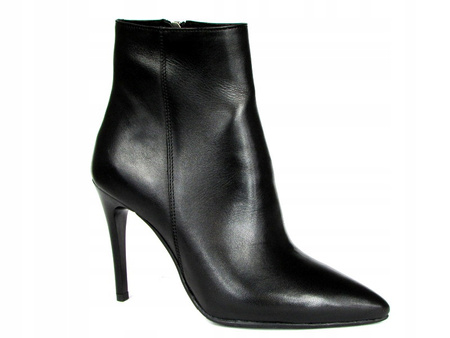 BOTKI NA SZPILCE9cm SKÓRA NATURALNA (468) 