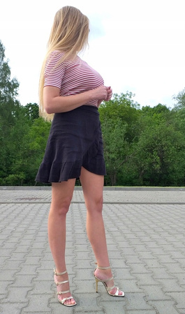 SZPILKI 10,cm WODNIAK SKÓRA NATURALNA (608z) 