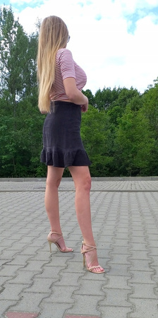 SZPILKI 10,cm WODNIAK SKÓRA NATURALNA (607z) 