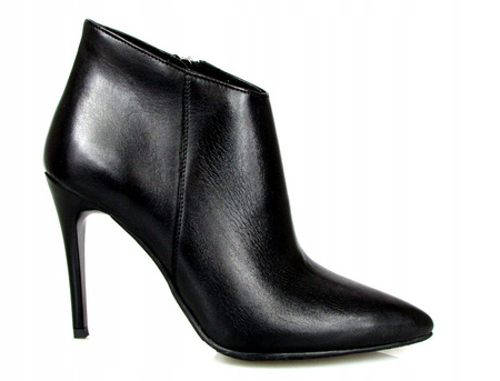 B0TKI NA SZPILCE 9cm SKÓRA NATURALNA (430) 