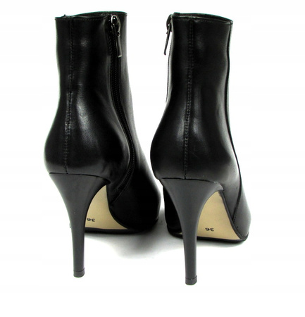 BOTKI NA SZPILCE9cm SKÓRA NATURALNA (468) 