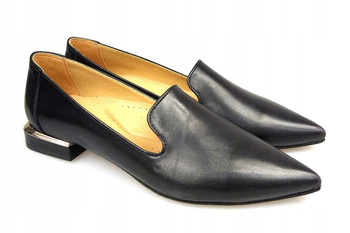 KLASYCZNE LEKKIE W SZPIC SKÓRA NATURALNA (ADORA) 