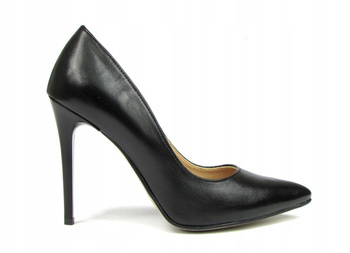 SZPILKI 9,5cm  SKÓRA NATURALNA (449) 